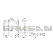 Radyatr Tmosan 75-80,85-80,95-80,60-80,65-80,70-80 (Komple)