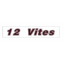 Etiket 12 Vites