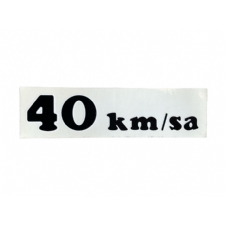 Etiket 40KM/Saat A-50/54C Serisi